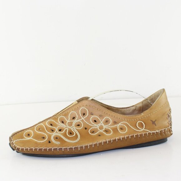 Pikolinos Tan Leather Loafer Slip On Shoes (EU 40 / 9.5 US) - Picture 3 of 8